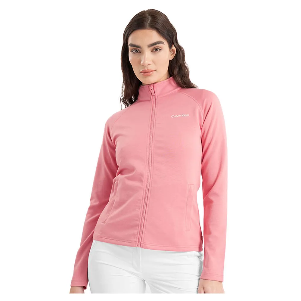 

Толстовка Calvin Klein Golf Blanco Woman Full Zip, розовый