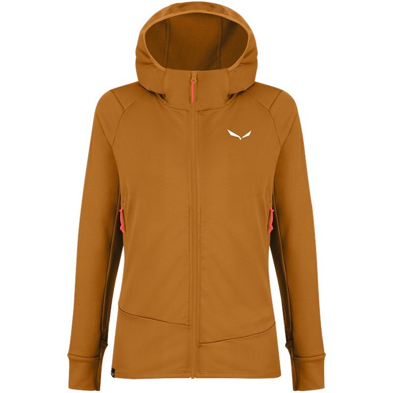

Hooded sweatshirt puez pl w hd jacket Salewa, коричневый