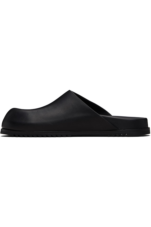 Лоферы Temple Mule Granola Rick Owens, черный — фото 3