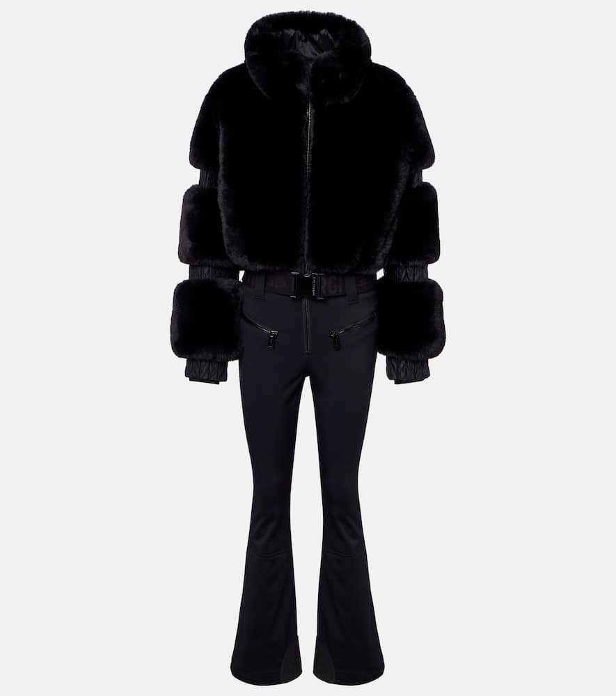 

Лыжный комбинезон Lieke с отделкой из искусственного меха Goldbergh, Black