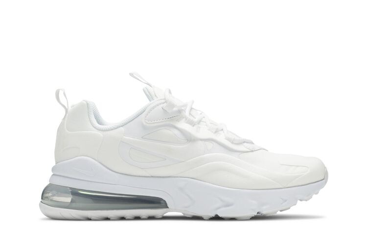 

Кроссовки Nike Air Max 270 React GS Triple White, белый