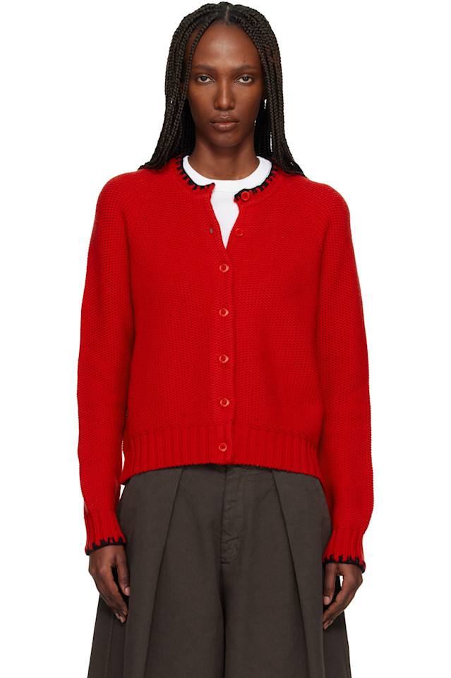 

Кардиган «Лотос» Ymc, красный