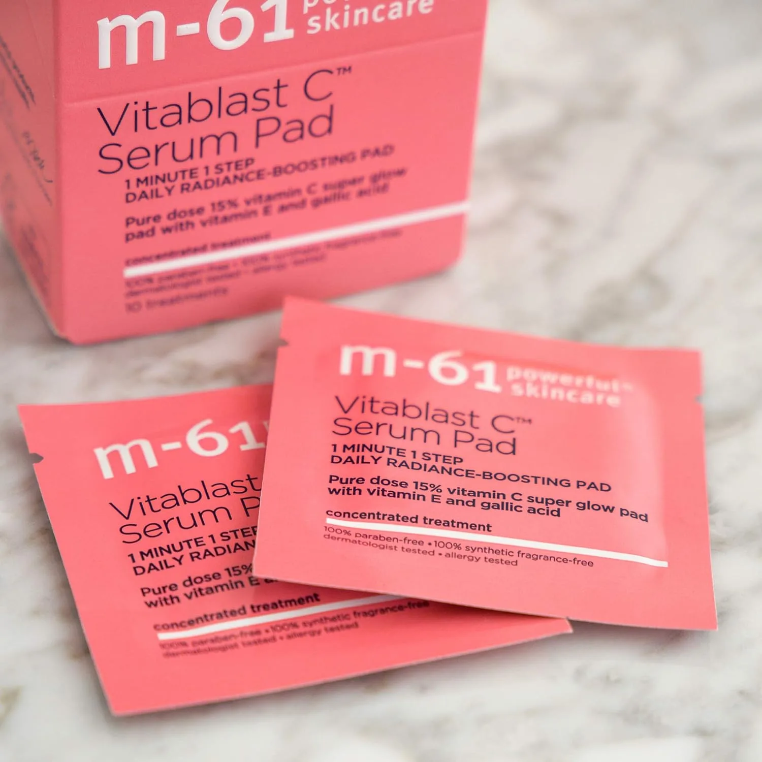 Сыворотка M-61 — Vitablast C Serum Pad | -патч с % стабилизированным витамином С в чистой дозировке - 30 — фото 3