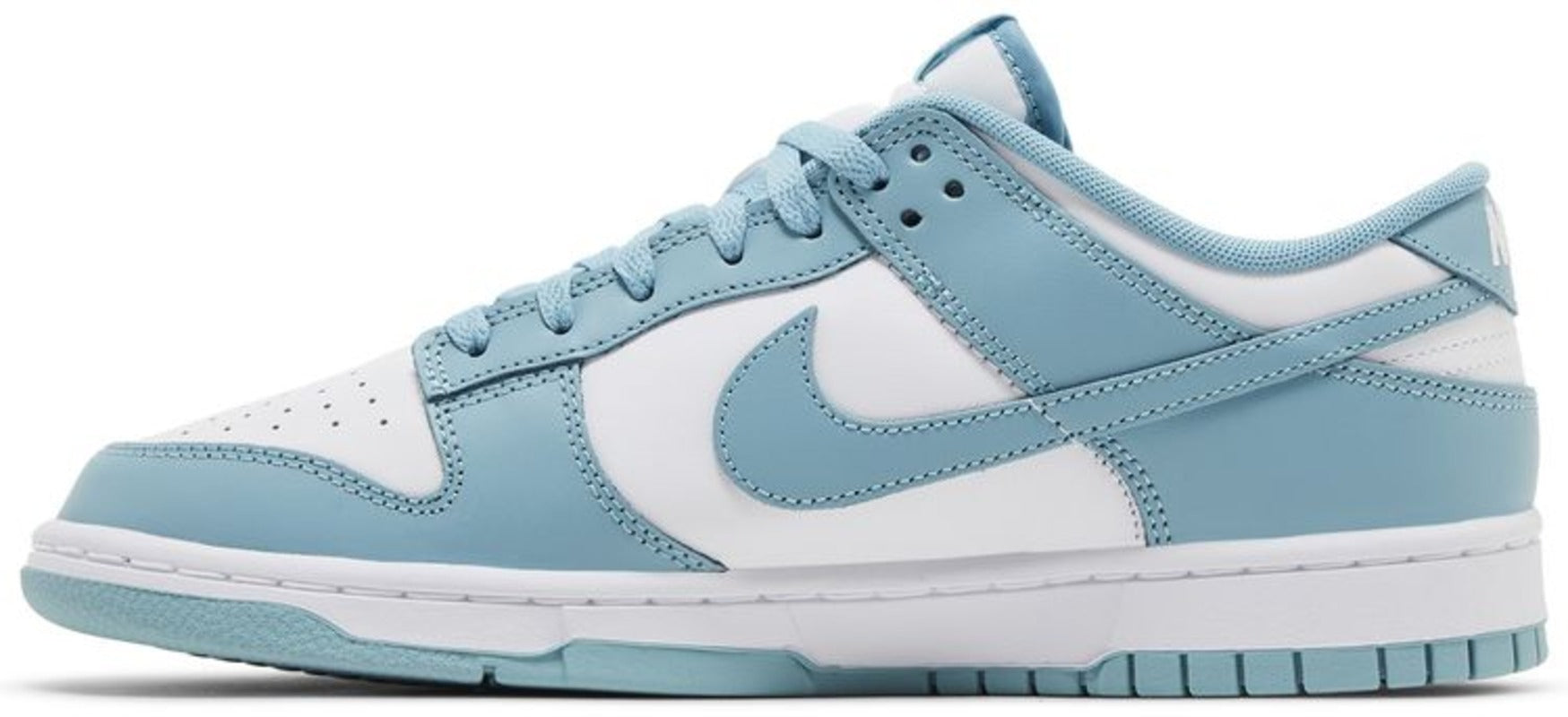 Кроссовки Nike Dunk Low Denim Turquoise, синий — фото 2