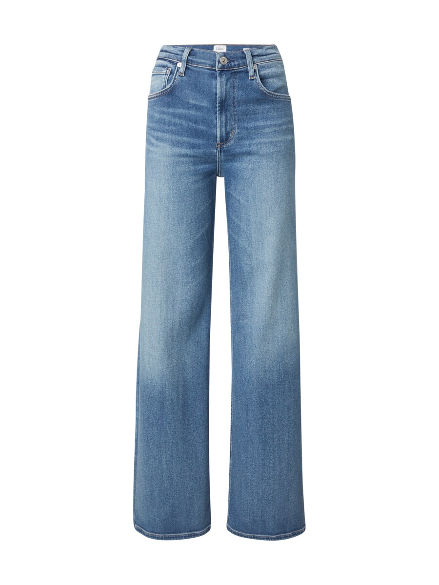 

Джинсы с широкими штанинами Citizens of Humanity, Blue Denim