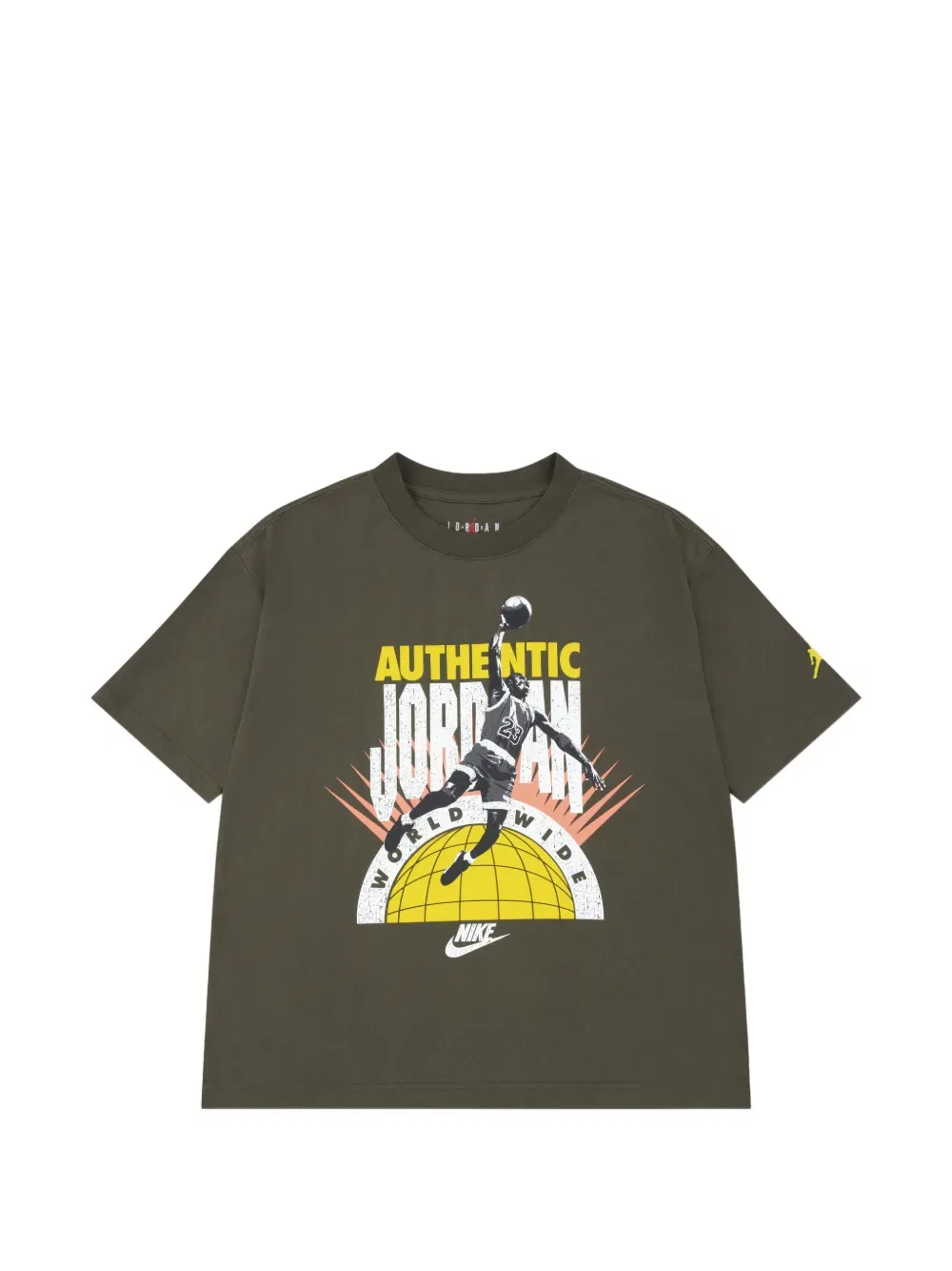 Оригинальная футболка Jordan Kids, зеленый