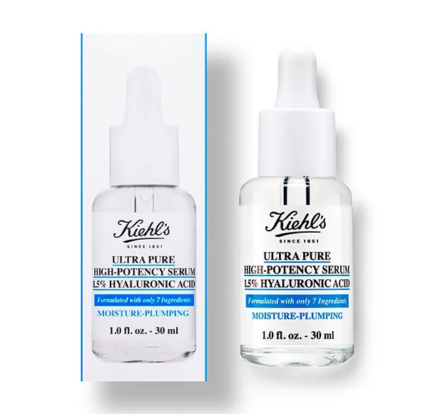 Сыворотка Kiehl's — Увлажняющая для лица с гиалуроновой кислотой Ultra Pure High-Potency Serum , %, 30 мл — фото 2