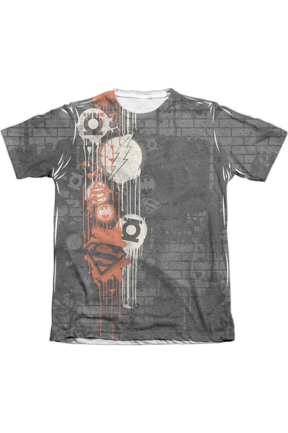 

Футболка DC Comics Oh The Urbanity Adult 65/35 Poly/Cotton с коротким рукавом / футболка Gildan, белый