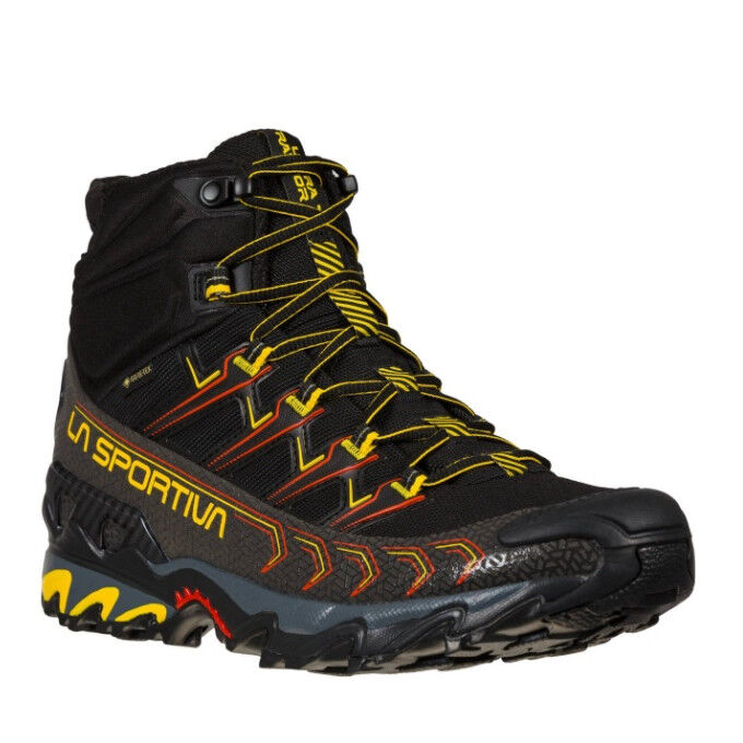 

Кроссовки La Sportiva ULTRA RAPTOR II MID GTX, черно-желтые