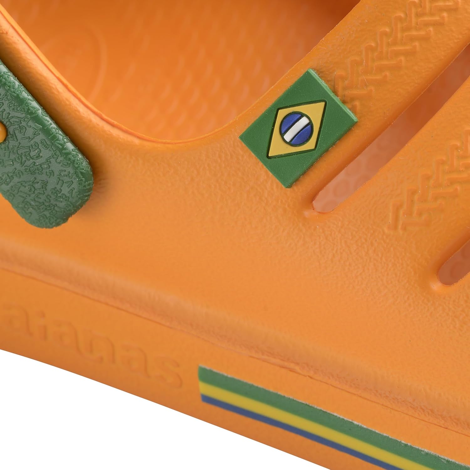 Детские сабо Havaianas Brazil, унисекс, желтый — фото 4
