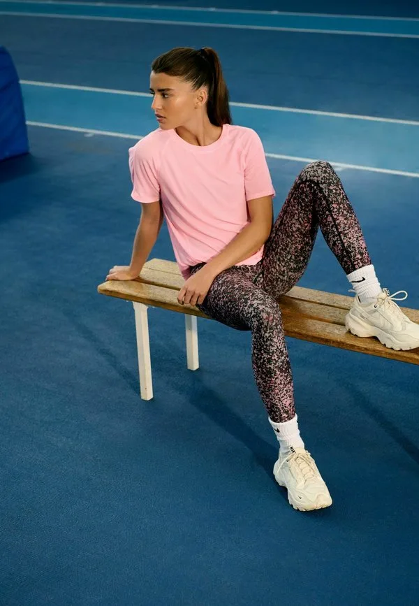Леггинсы для йоги balance Next, Berry Pink