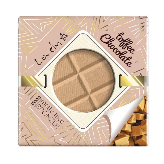 

Пудра для лица Toffee Chocolate Powder Polvos Compactos Lovely Makeup, Marrón