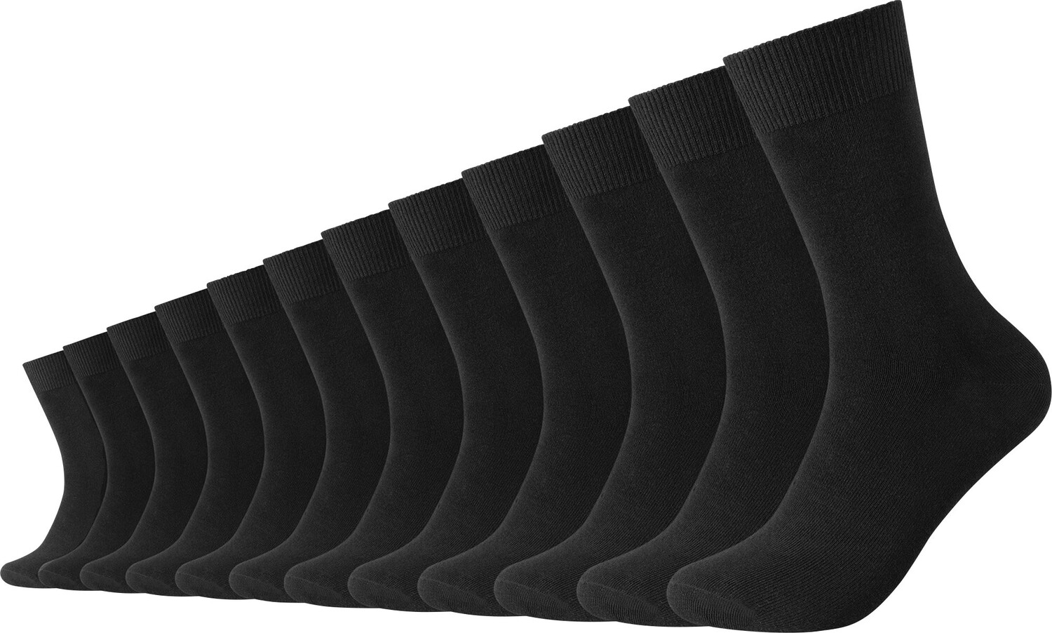 

Носки camano Unisex 12 шт comfort Cotton, черный