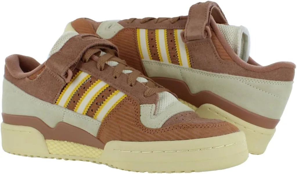 Мужские кроссовки Adidas Forum 84 Low, коричневый — фото 2