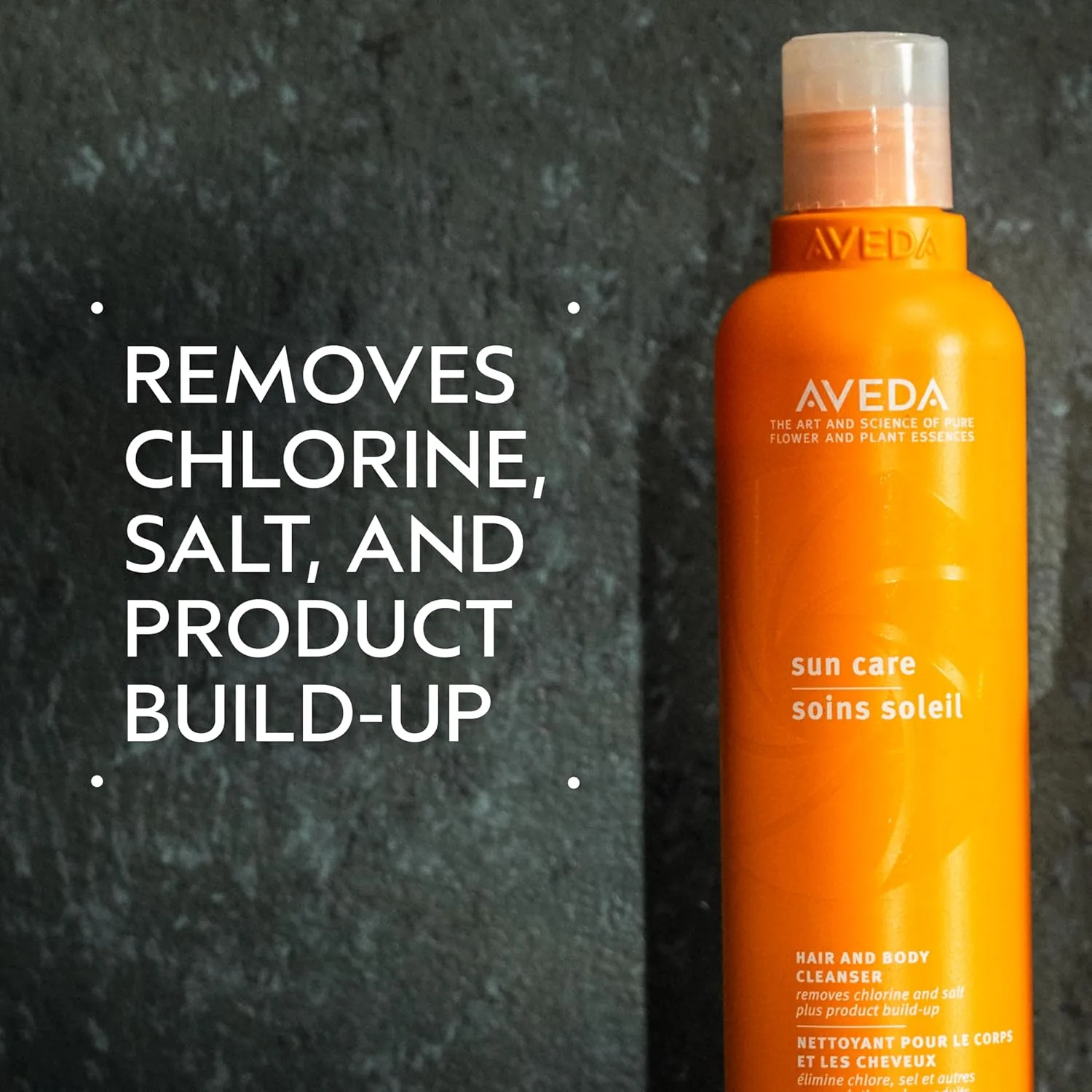 Aveda Sun Care очищающее средство для волос и тела, удаляет хлор, соль и остатки средств, безопасно для окрашенных волос, с кокосовым маслом, для всех типов волос, 96% натуральных ингредиентов*, 250 мл, green — фото 2