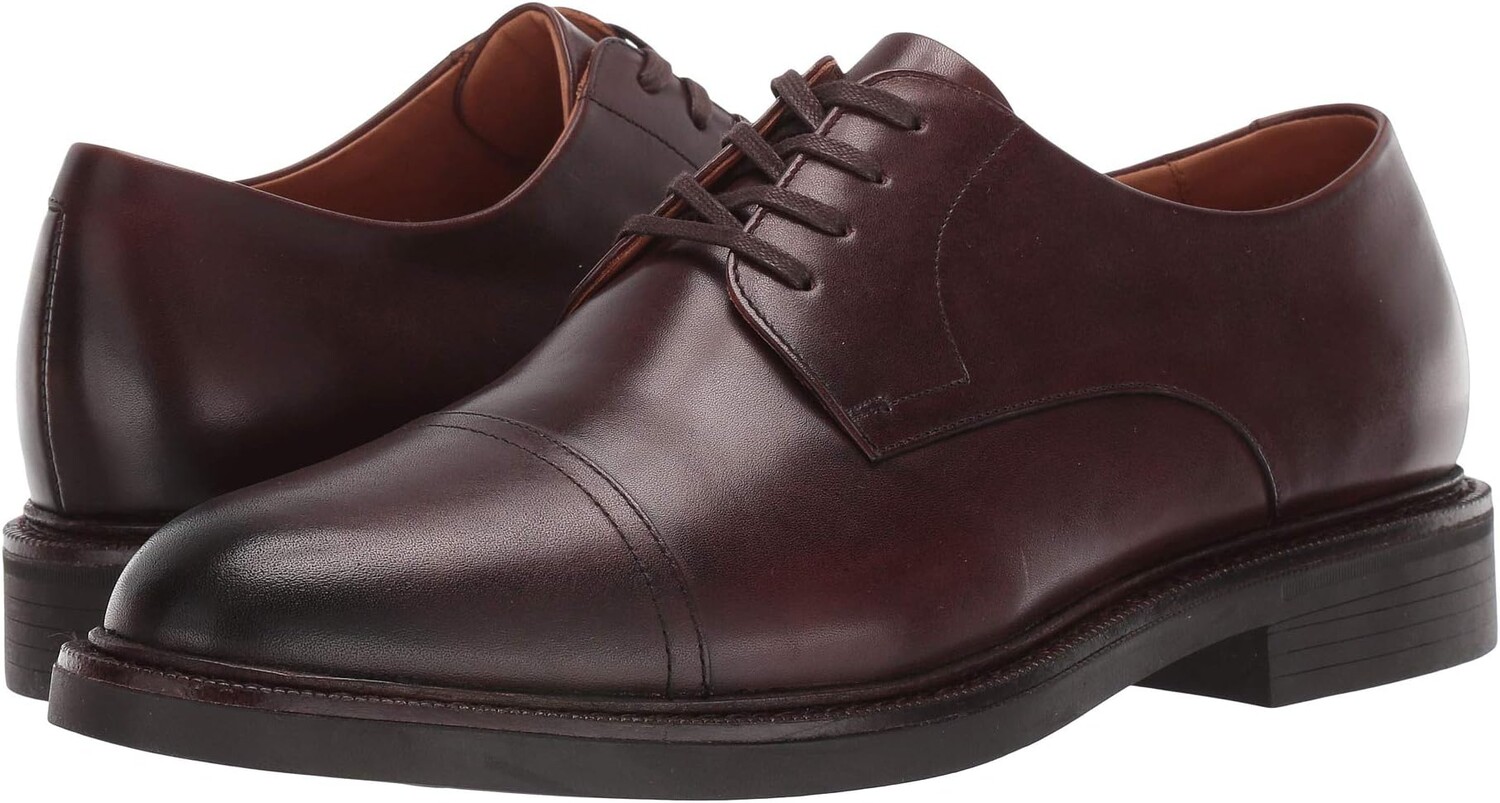 

Оксфорды Asher Cap Toe Polo Ralph Lauren, цвет Polo Brown Calf Leather