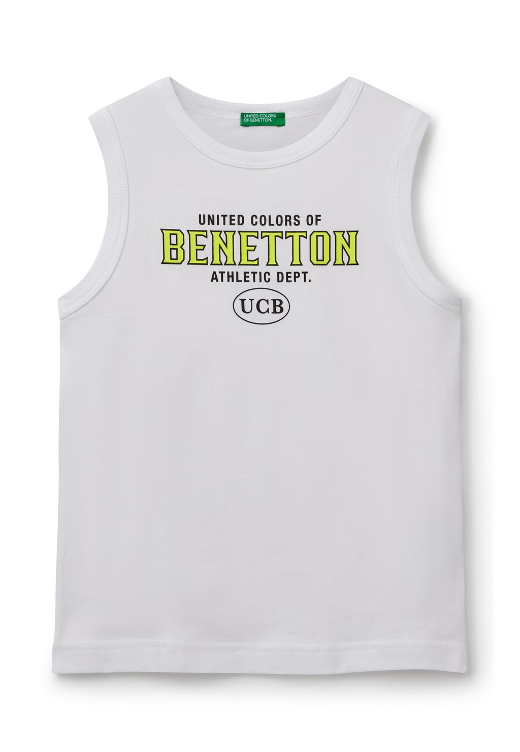 

Майка TANK WITH LOGO United Colors of Benetton, белый
