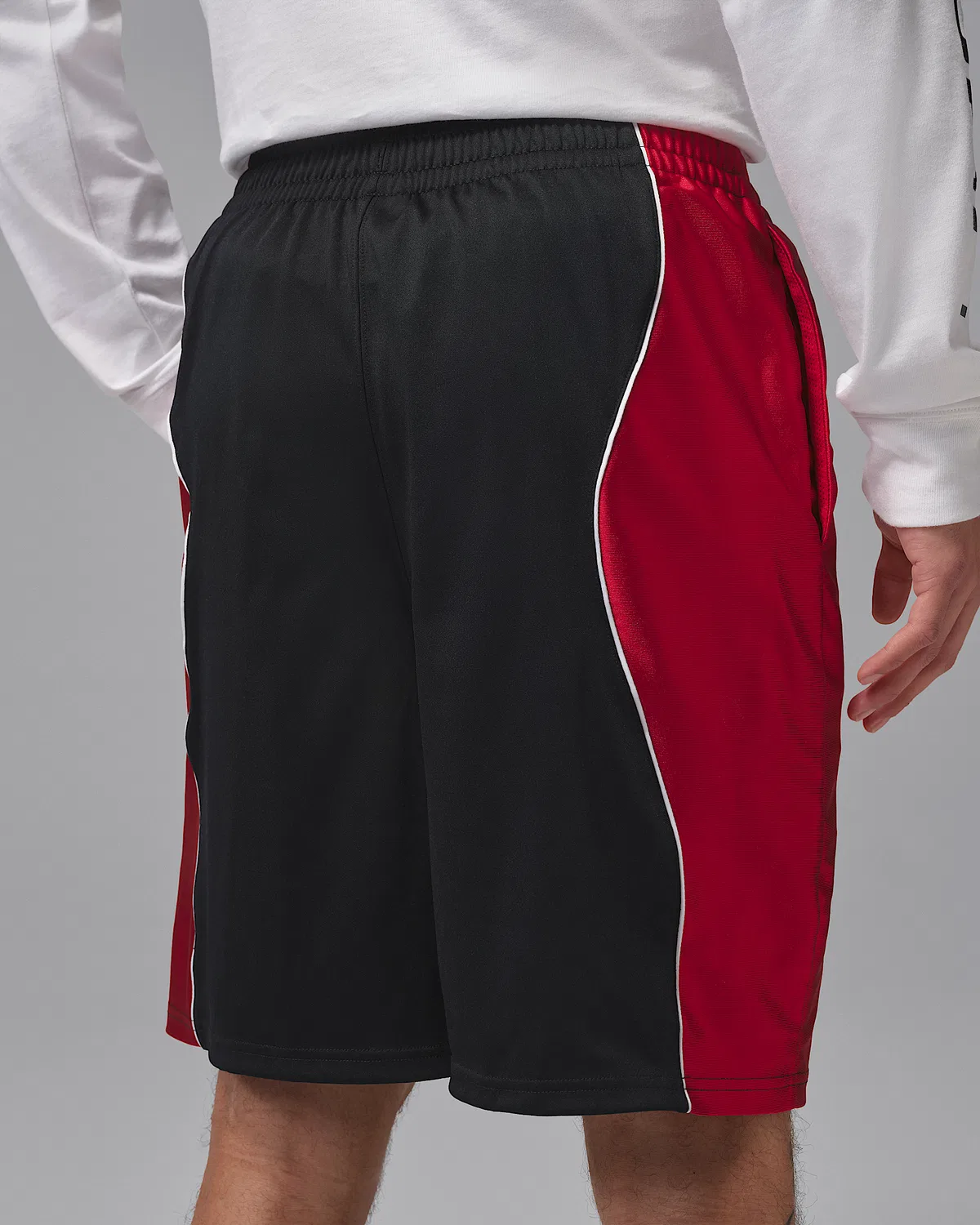 Мужские шорты Dri-FIT Y2K Jordan Sport, Black/White/Gym Red — фото 3