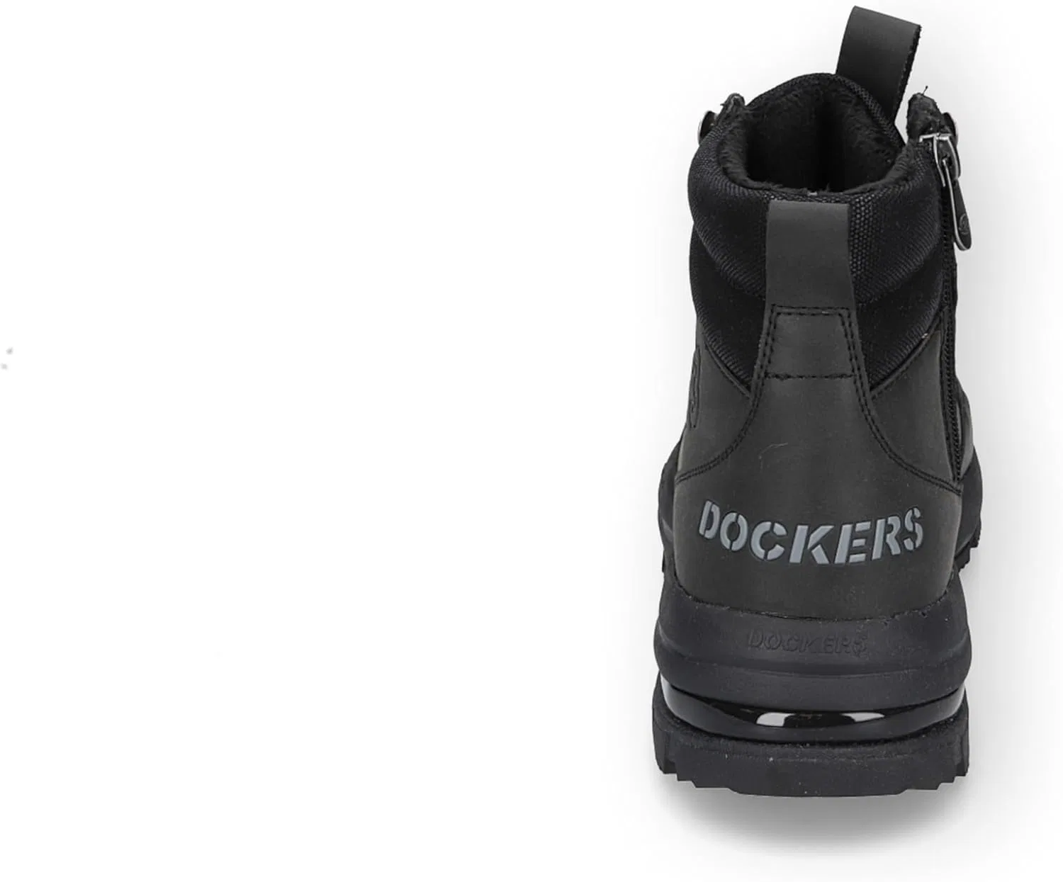 Мужские армейские ботинки Dockers by Gerli, ботильоны, водонепроницаемые, с теплой подкладкой, Allblack 101 — фото 3
