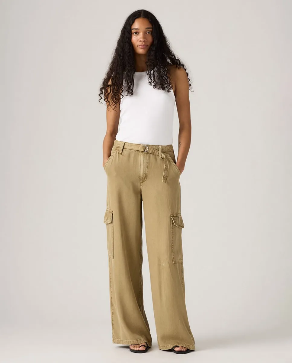 

Женские прямые брюки Baggy Dad Cargo Levi's, песочный