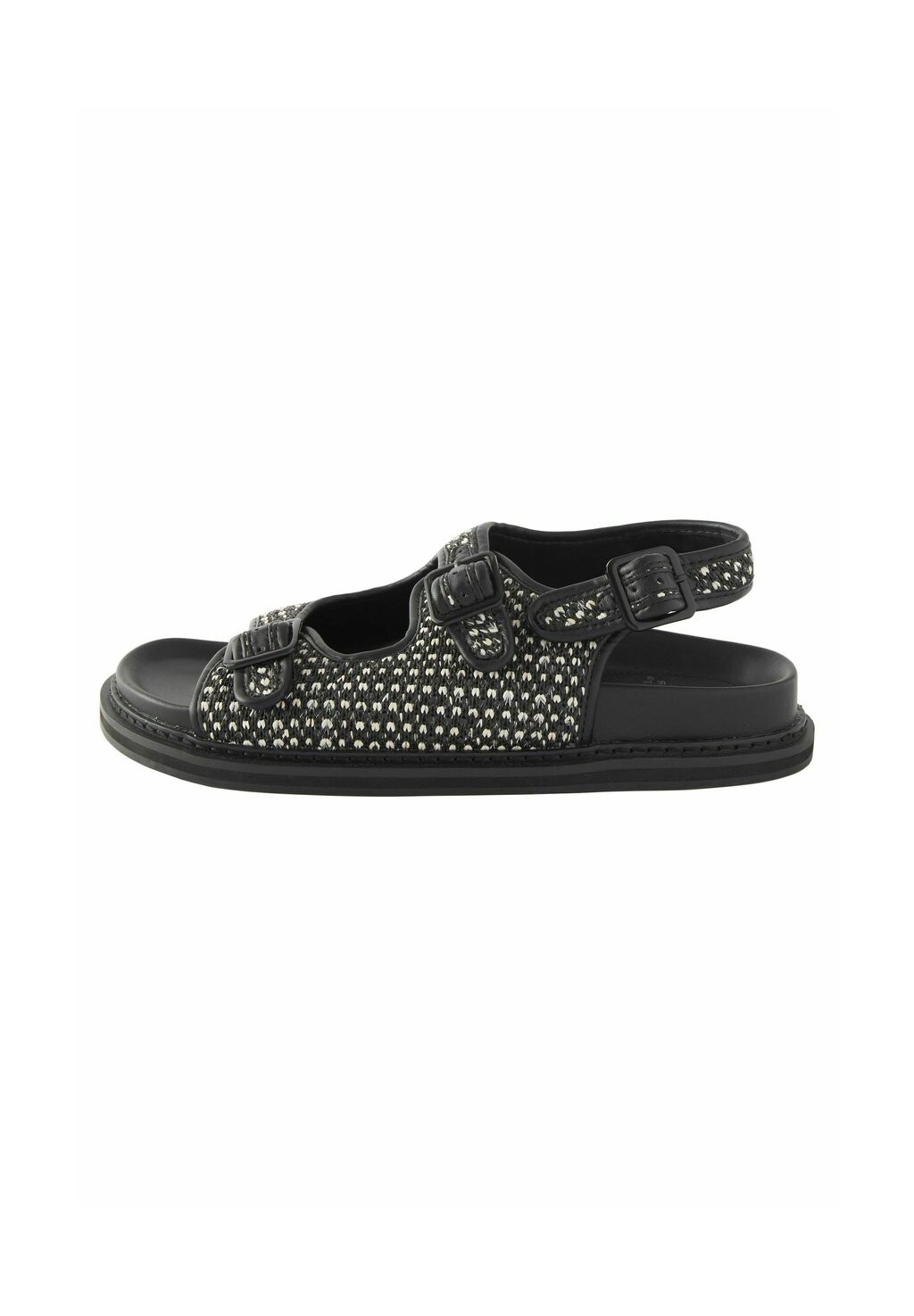 

REGULAR FIT Forever Comfort Raffia Next, Сандалии черный белый
