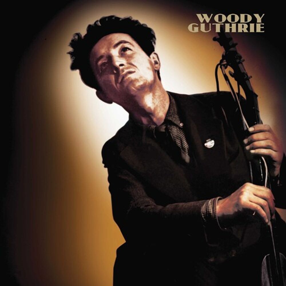 

Виниловая пластинка LP This Machine Kills Fascists [Gold/Black Splatter Vinyl] - Woody Guthrie