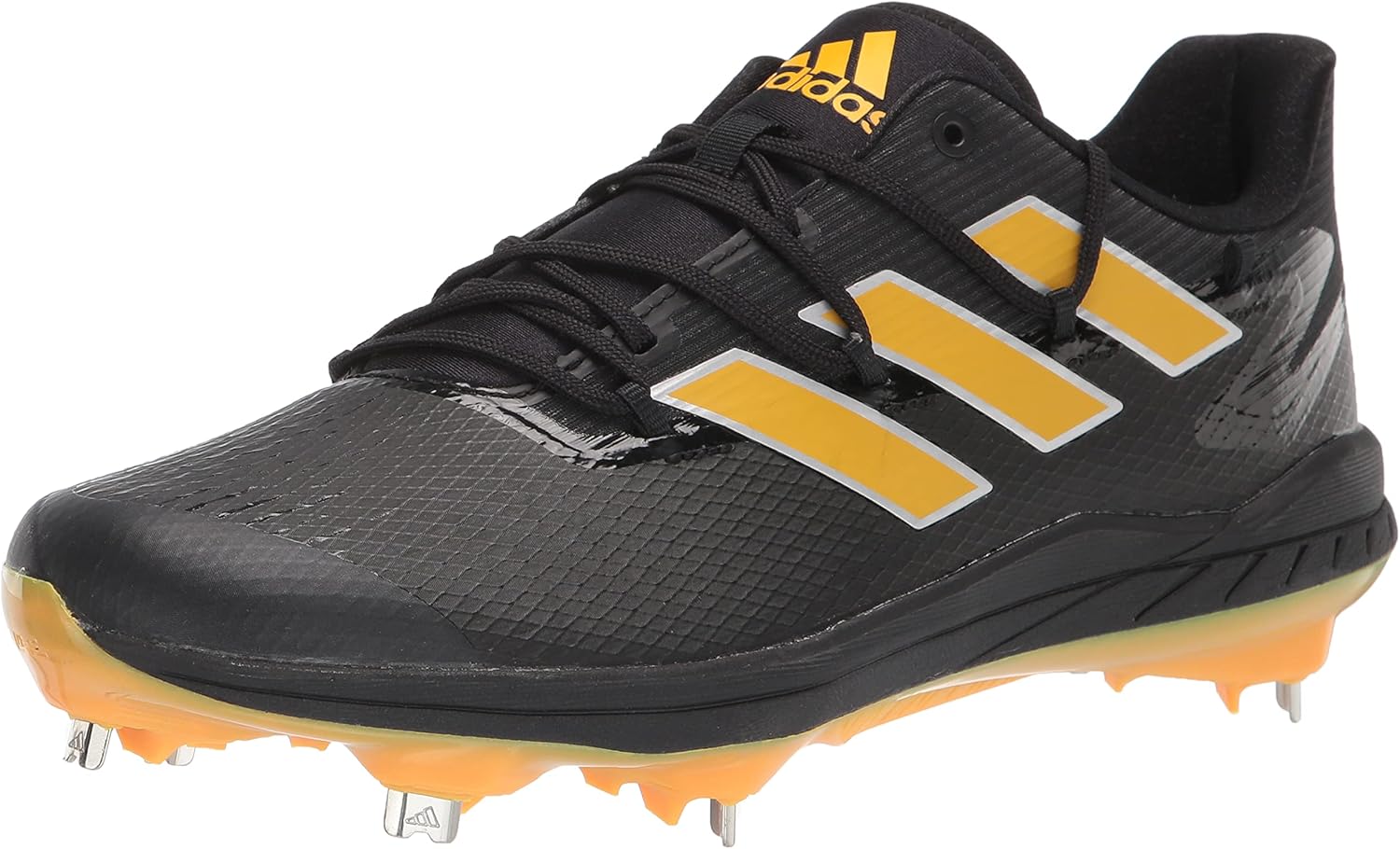 

Бутсы Adidas Men's Adizero Afterburner 8, черный/золотой/серебряный