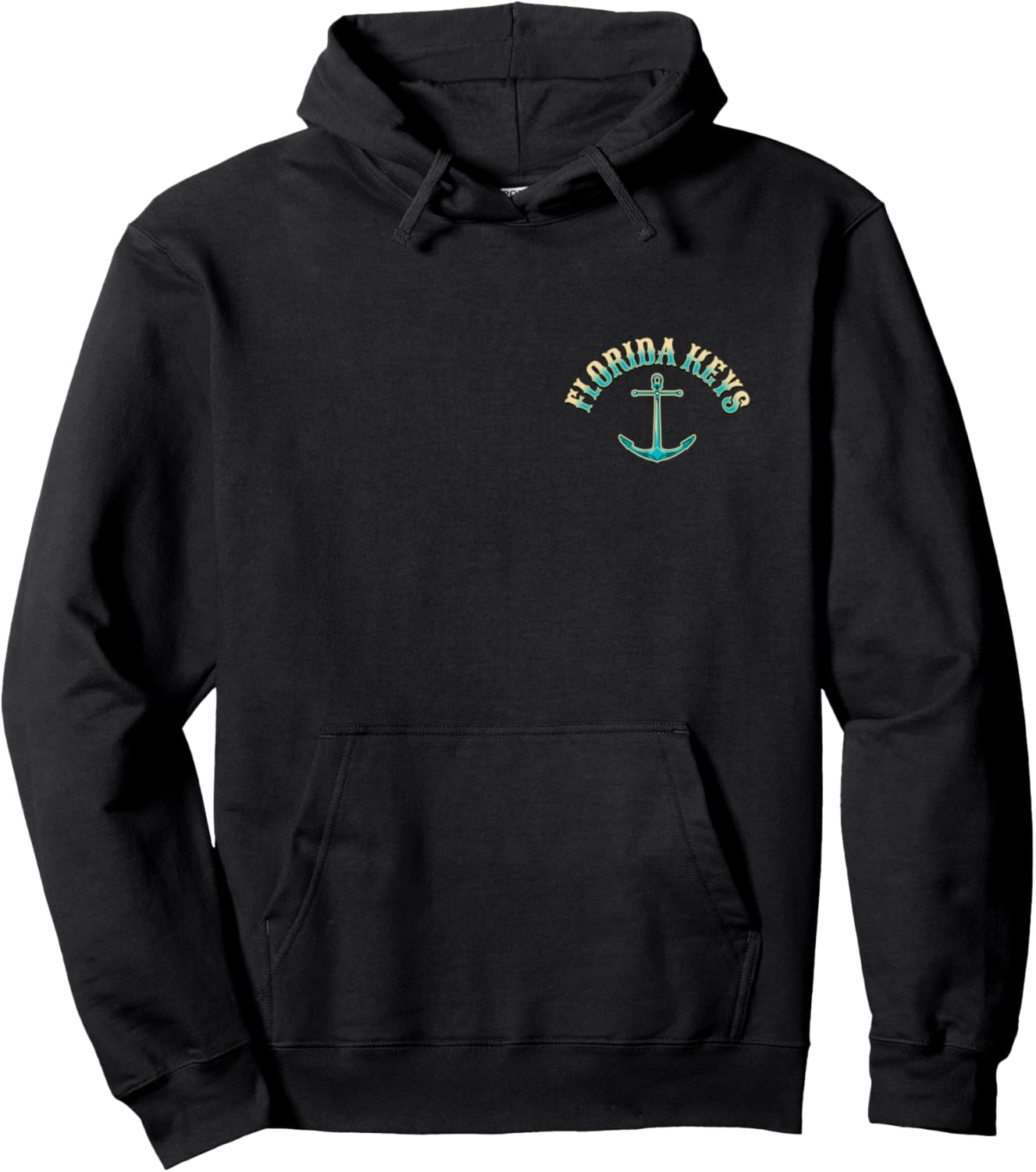 

Худи с дизайном на тему рыбалки на Флоридских островах, США The Florida Keys Usa Designs And Souvenirs, черный