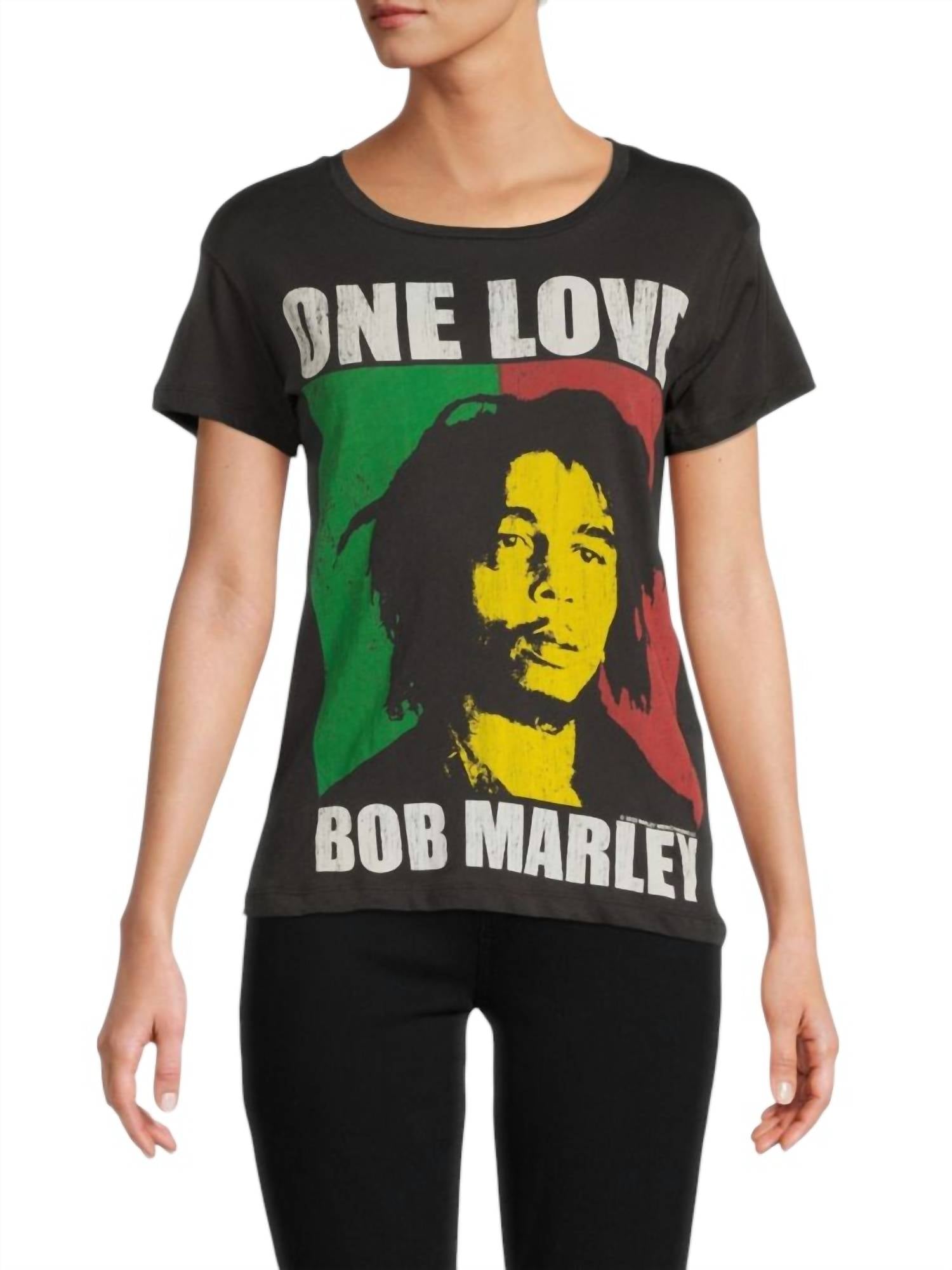 

Футболка с принтом Bob Marley черная Chaser