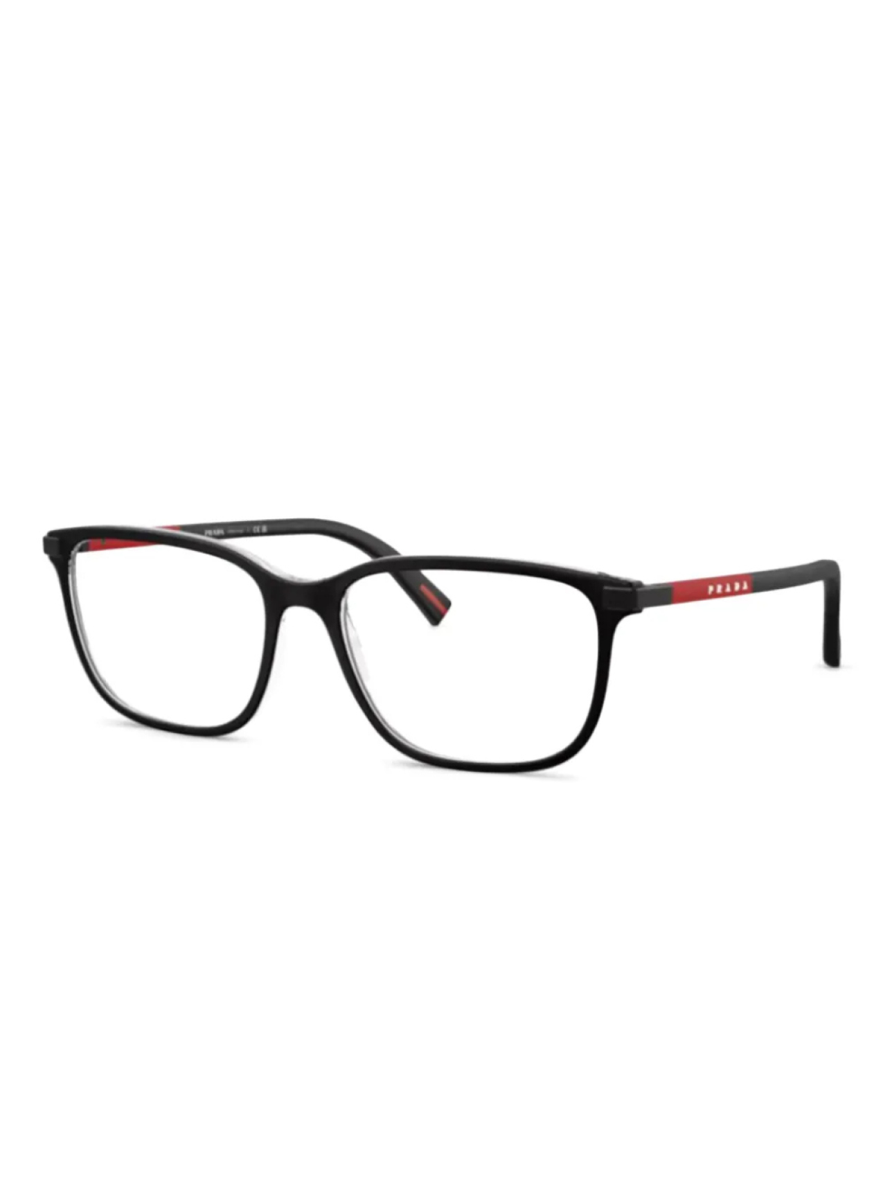

Prada Linea Rossa очки с логотипом, черный