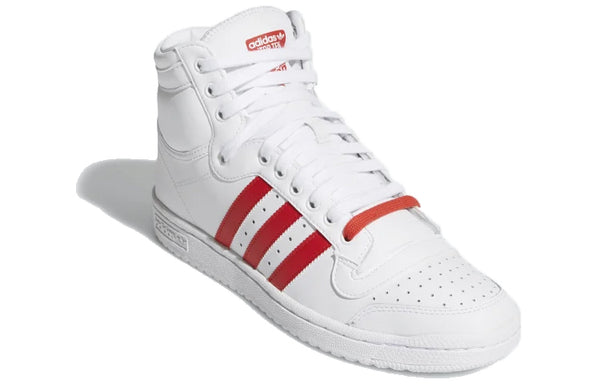 Кроссовки топ десятка высокие Adidas, белый — фото 2