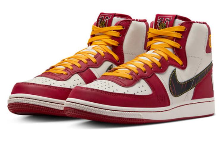 Кроссовки Nike Terminator High Tuskegee University, красный — фото 2