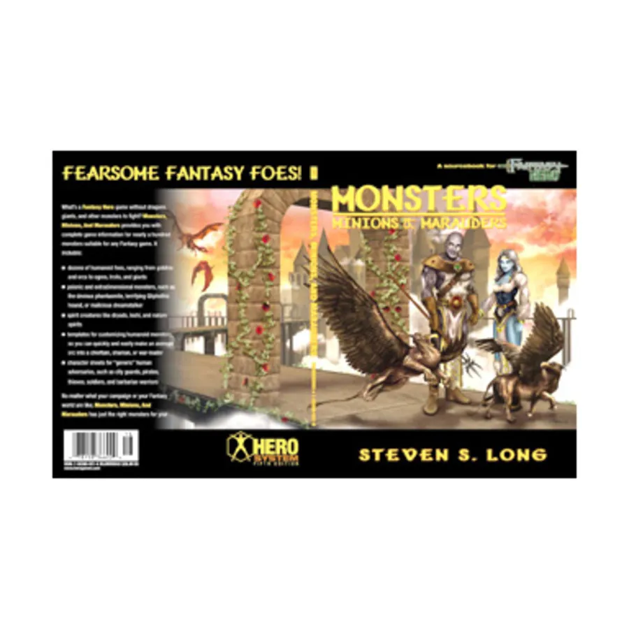

Monsters, Minions, and Marauders, Fantasy Hero (5th Edition), мягкая обложка