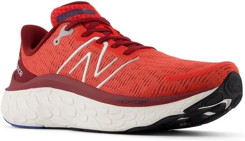 Мужские кроссовки для бега по дороге New Balance Fresh Foam X Kaiha, красный/серебристый — фото 2