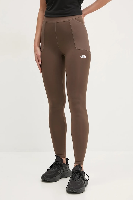 

Спортивные леггинсы Refina The North Face, коричневый