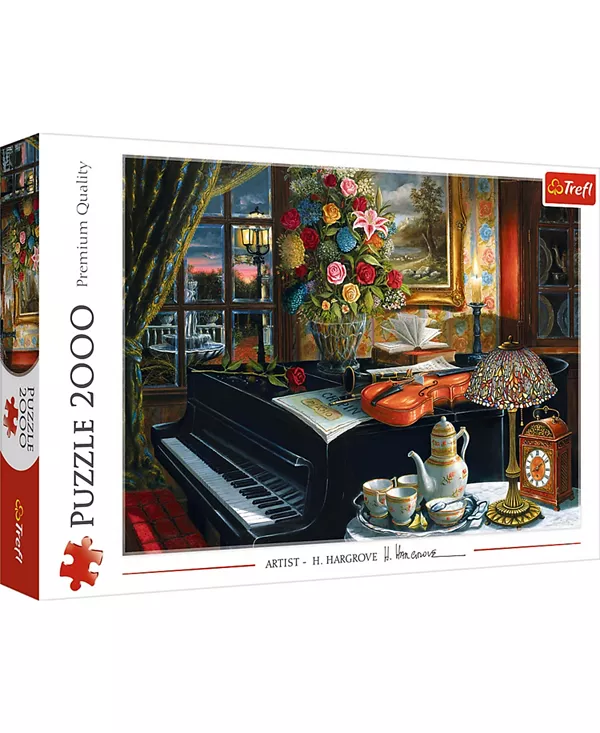 

Красный пазл из 2000 деталей - Звуки музыки/mhs Trefl, multi-color