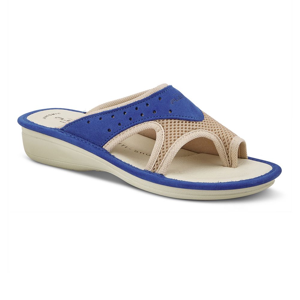 Женские шлепанцы Flexus by Spring Step Pascalle, цвет Cobalt Blue
