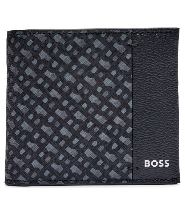 

Кошелек кожаный Boss Zair N, черный