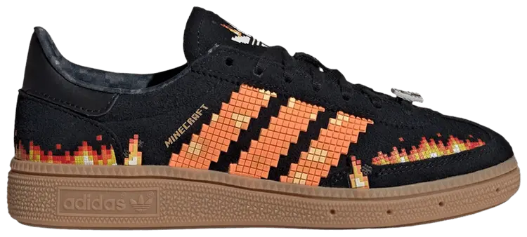 

Кроссовки Minecraft x Adidas Handball Spezial J, черный