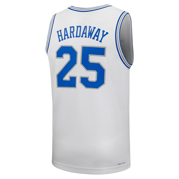 Мужская баскетбольная майка Penny Hardaway белая Memphis Tigers домашняя реплика Nike — фото 4