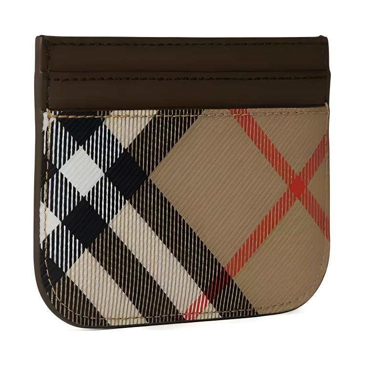 Burberry Картхолдер Unisex Brown из полиуретана с полиэстером — фото 3