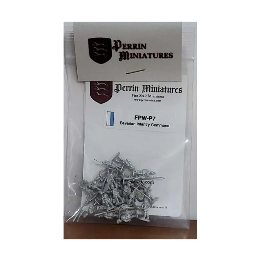 

Баварская пехота — Командование, Historical Miniatures - Franco Prussian War (10mm) (Perrin Miniatures)