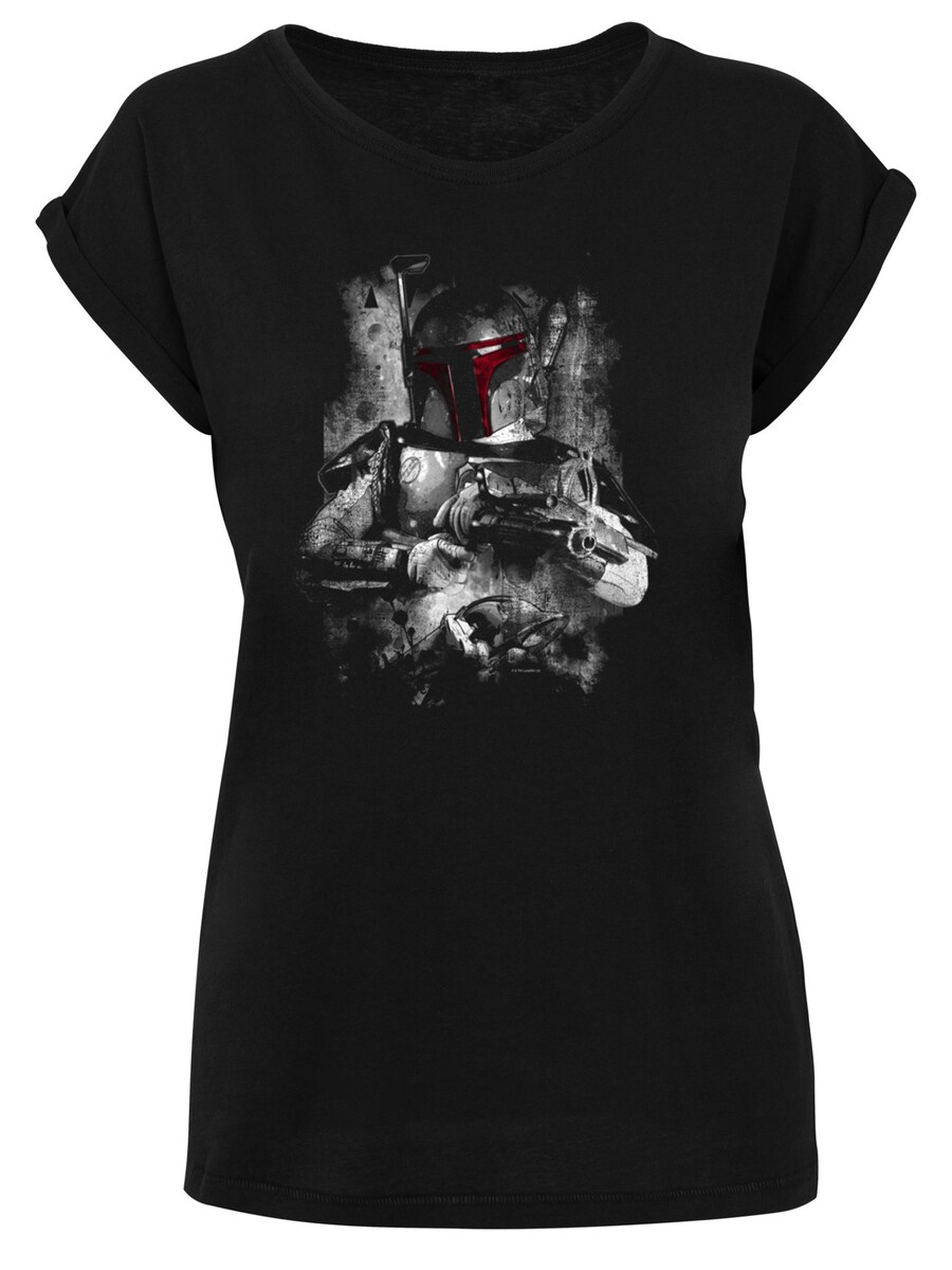 

Футболка F4NT4STIC Shirt Star Wars Boba Fett, черный
