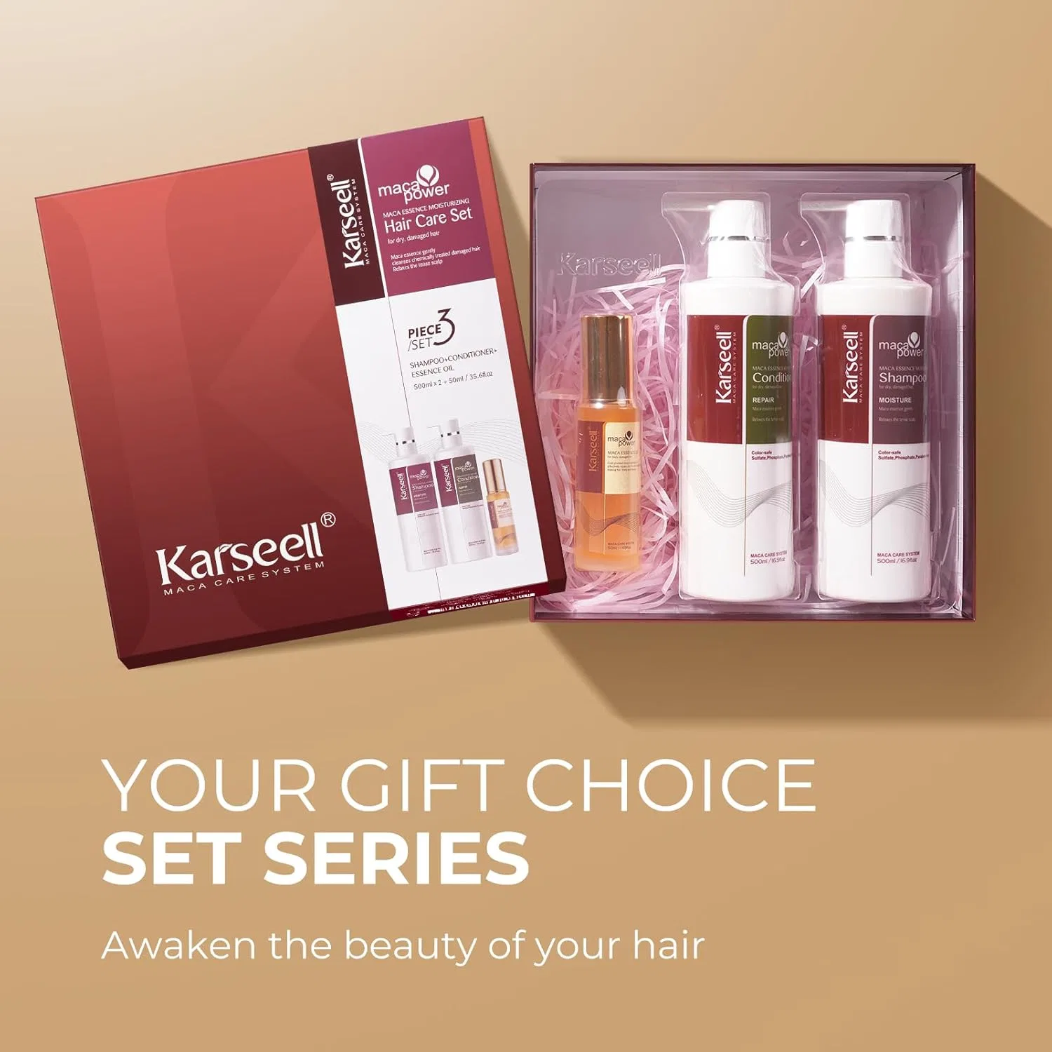 Набор для ухода за волосами Karseell Maca Essence Karseell — фото 3