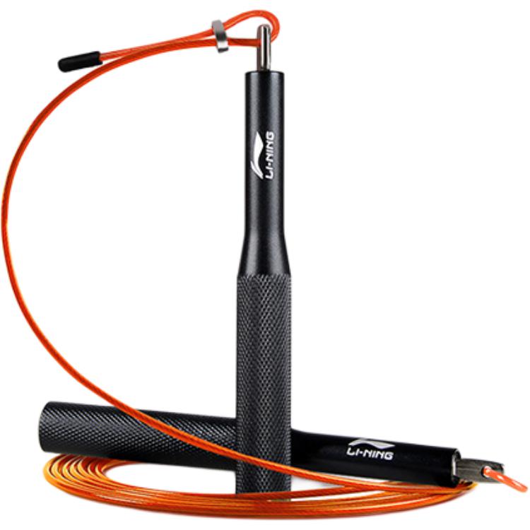 

Фитнес-тренинг неучтенная скакалка для взрослых Steel Wire+PU, алюминиевый сплав контроллер, длина шнура 3м LINING, оранжевый