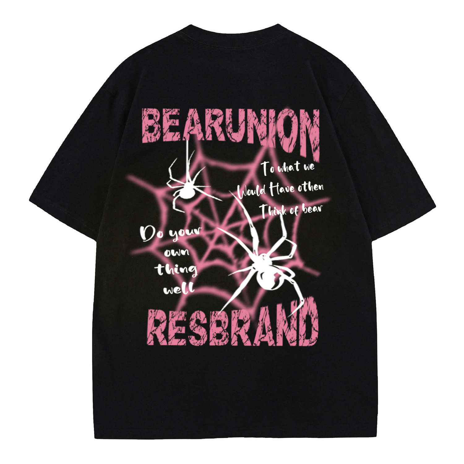 

Футболка унисекс BEAR UNION, черная