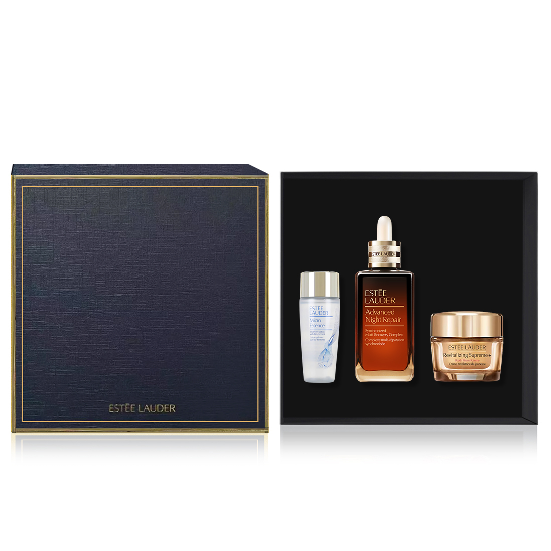 Подарочный набор по уходу за кожей Estée Lauder Advanced Night Repair: лосьон, 50 мл + сыворотка, 50 мл + крем для лица, 50 мл — фото 2
