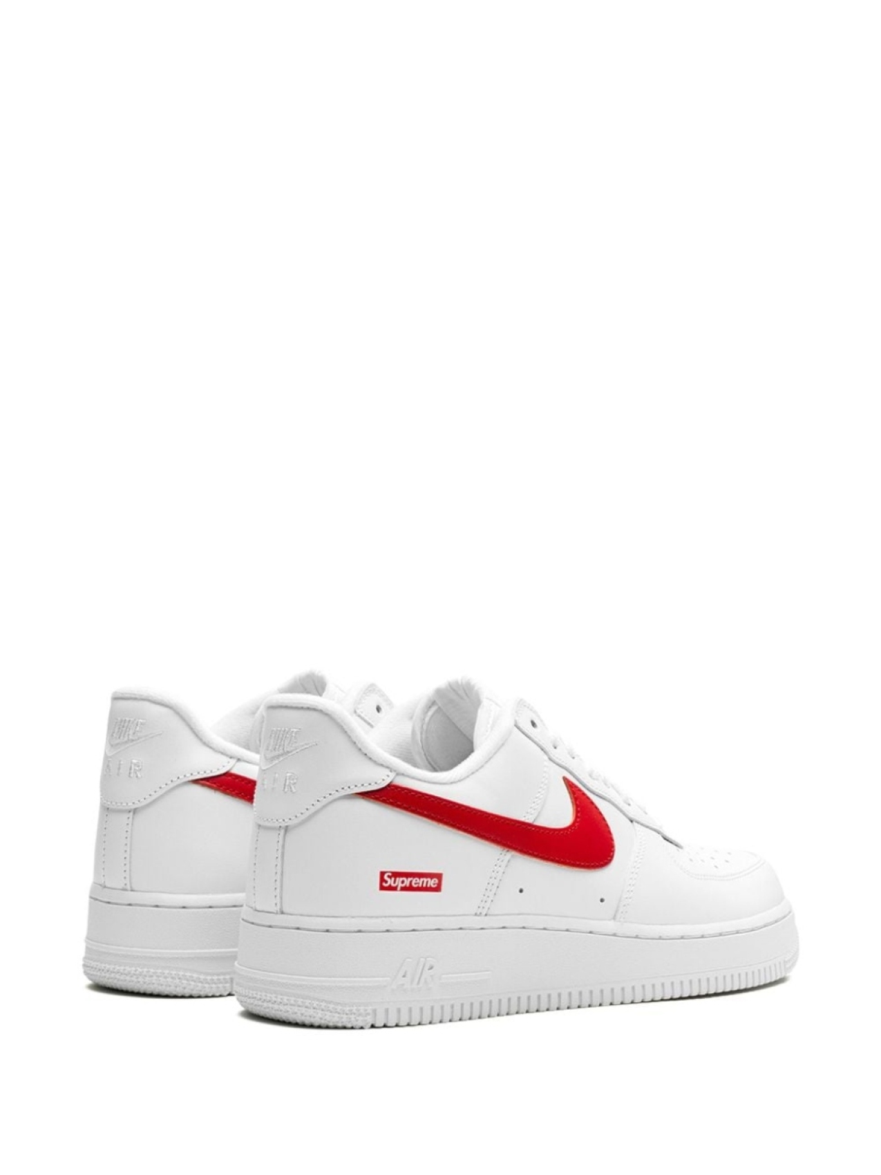 Nike кроссовки Air Force 1 Low Shanghai из коллаборации с Supreme, белый — фото 3