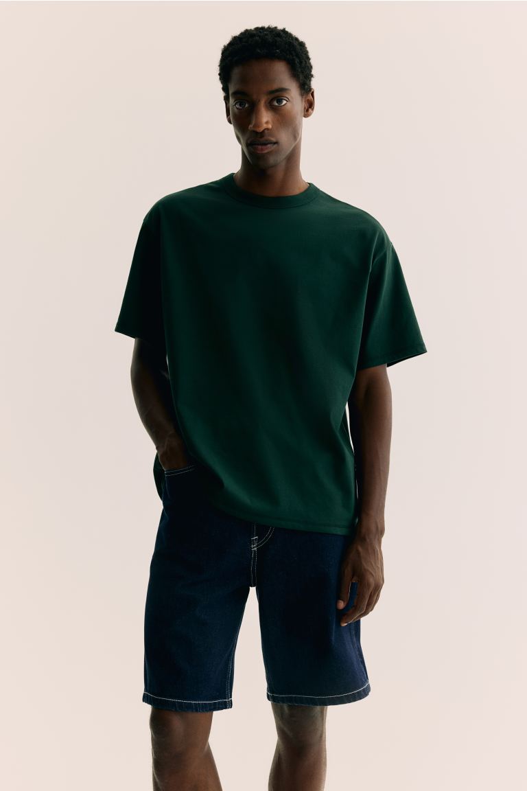 

Coolmax футболка свободного кроя H&M, зеленый