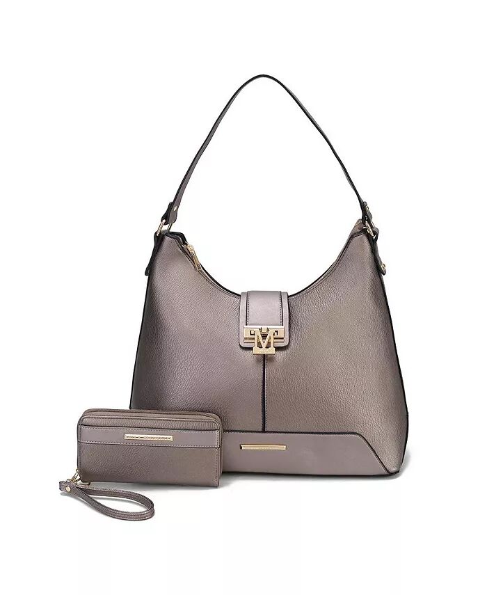 

Сумка через плечо Graciela 2шт. от Mia K Mkf Collection, серебряный